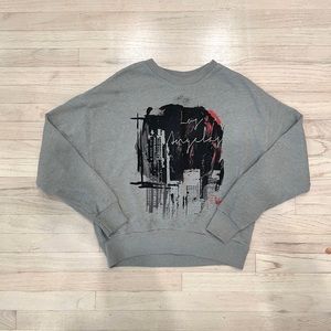 Los Angeles Graphic Print Sweater